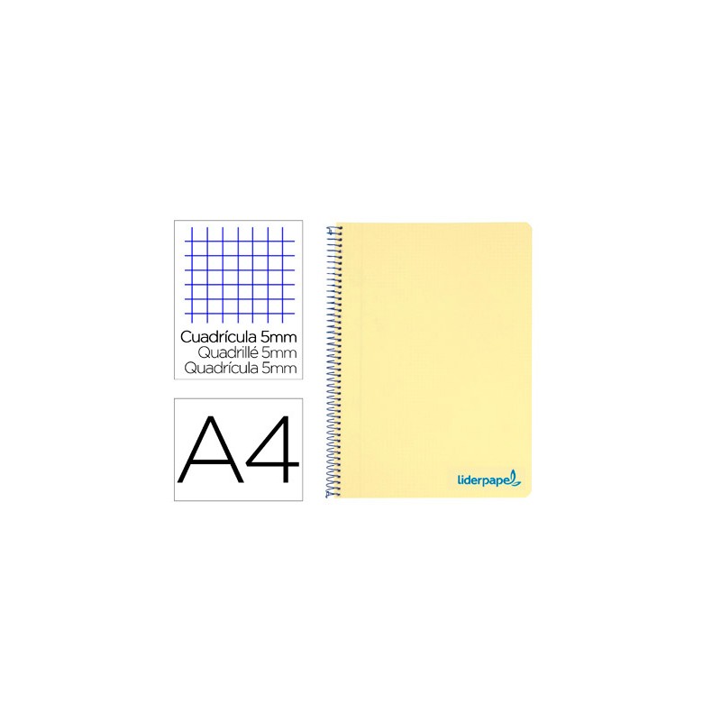 Caderno espiral liderpapel...
