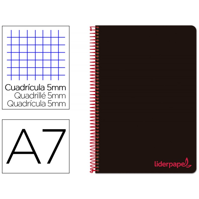 Caderno espiral liderpapel...