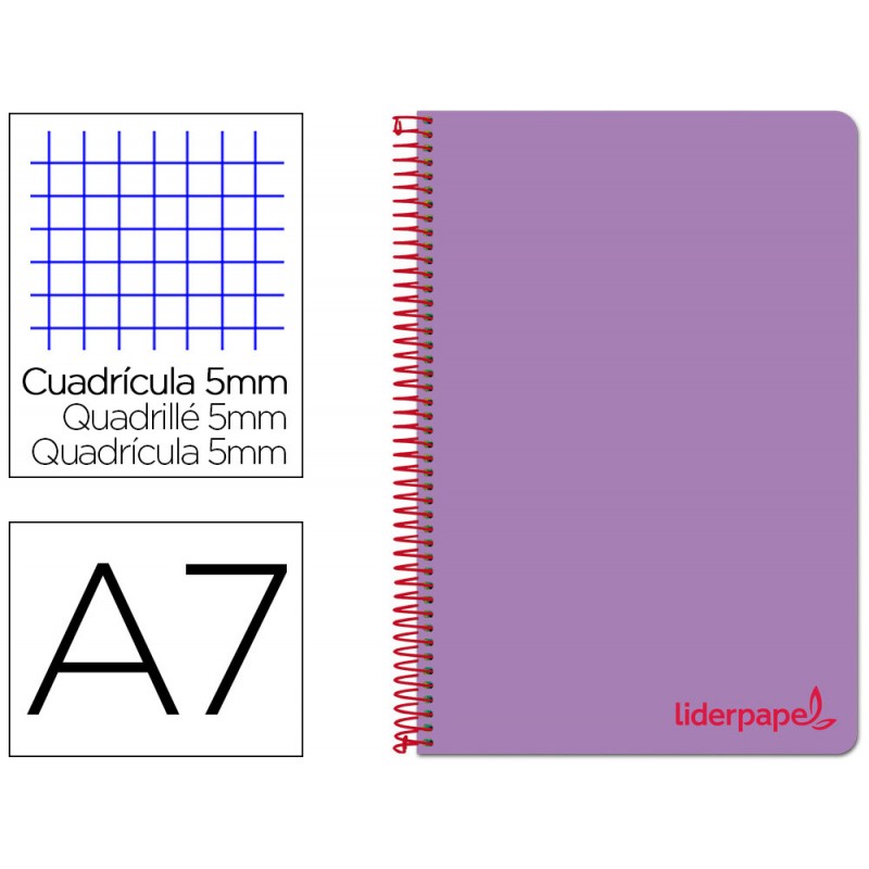 Caderno espiral liderpapel...