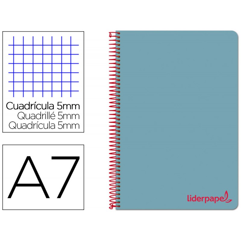 Caderno espiral liderpapel...
