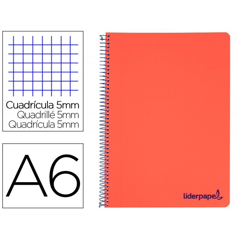 Caderno espiral liderpapel...
