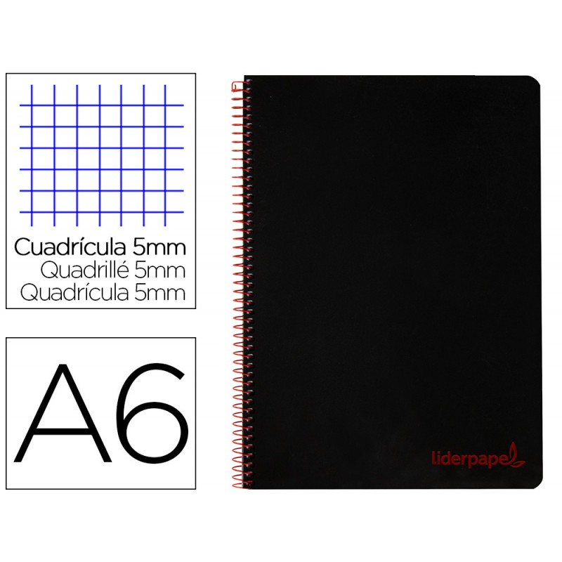 Caderno espiral liderpapel...