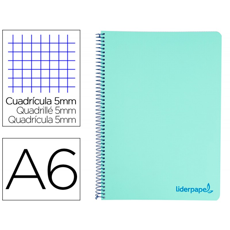 Caderno espiral liderpapel...