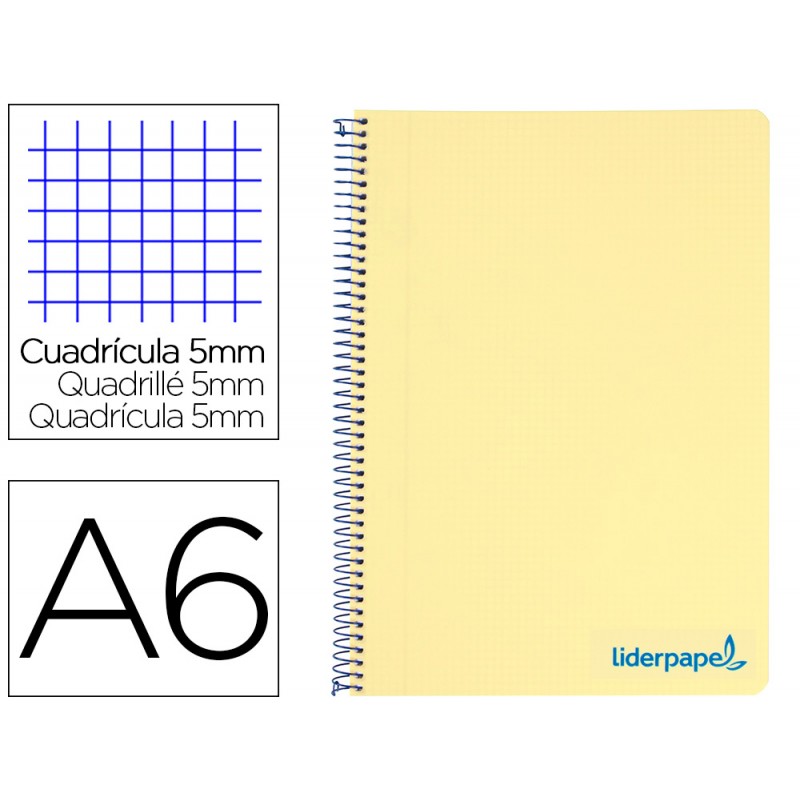 Caderno espiral liderpapel...