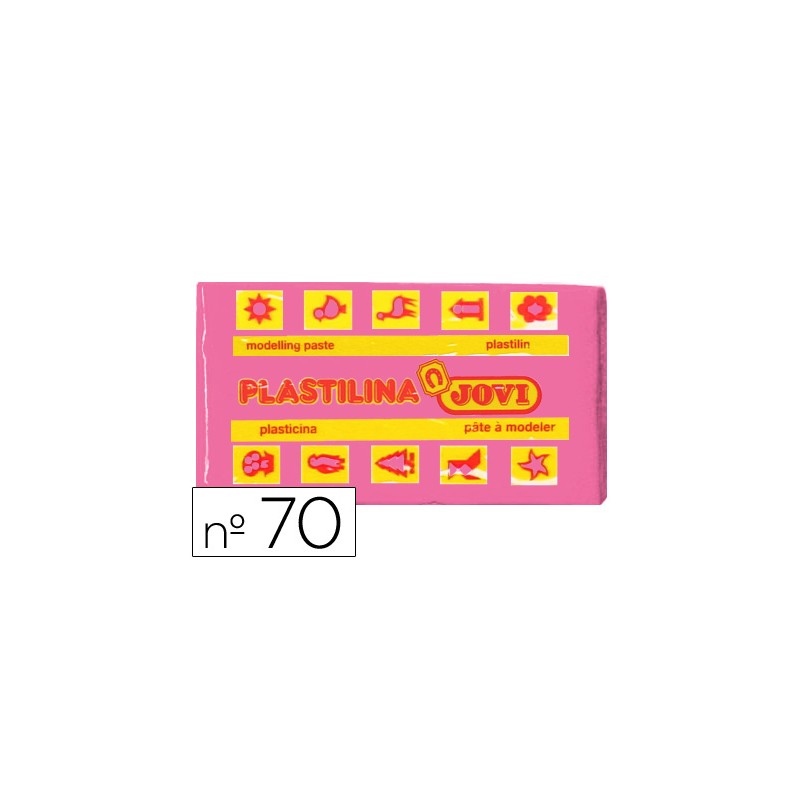 Plasticina jovi 70 50 gr rosa