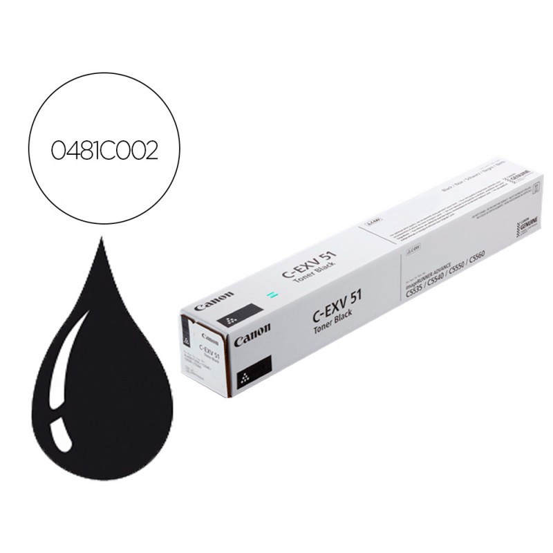 Toner canon exv51 ir c5335...