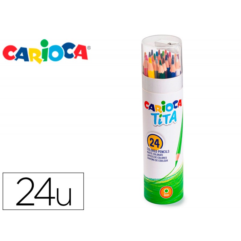 Lápis de cor carioca tita...