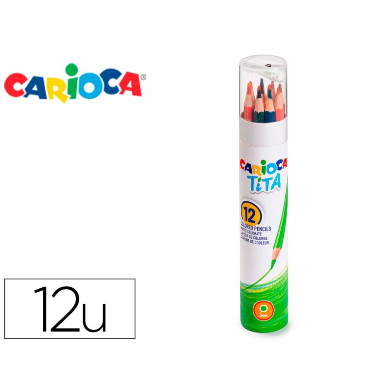 Lápis de cor carioca tita...