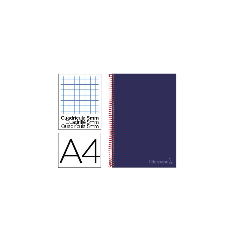 Caderno espiral liderpapel...