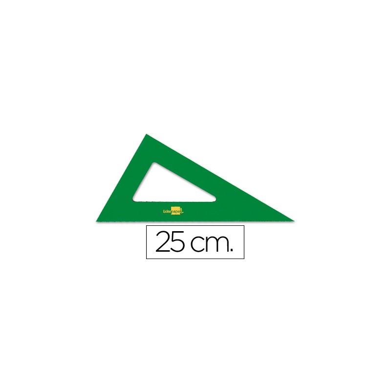 Esquadro liderpapel 25 cm...