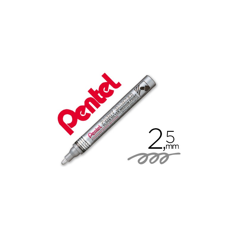 Marcador pentel permanente...