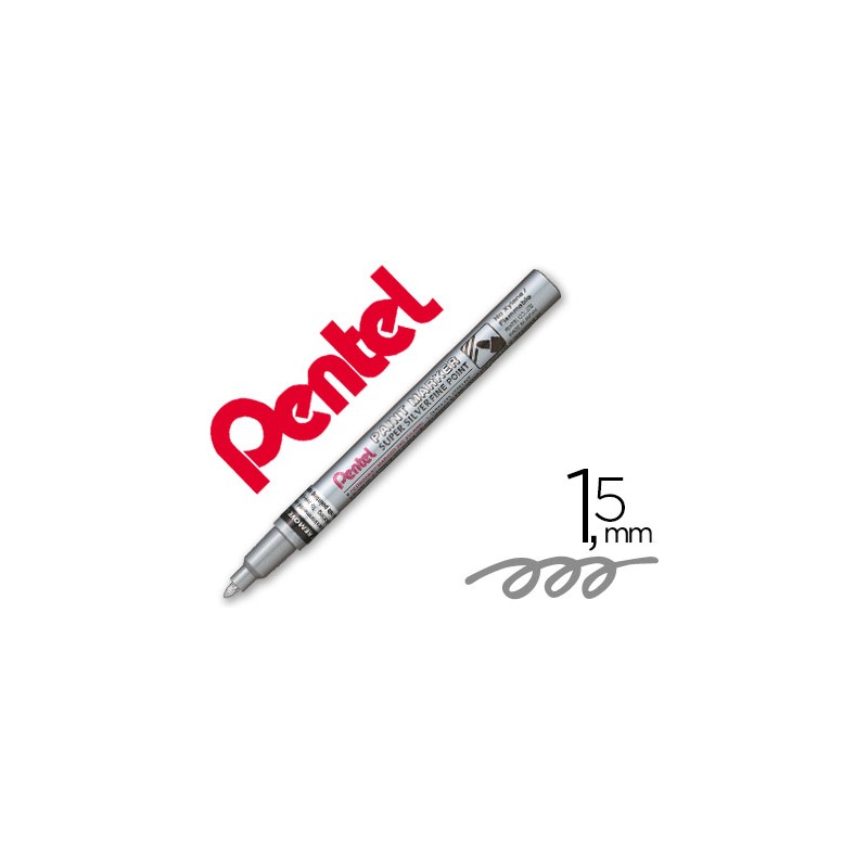 Marcador pentel permanente...