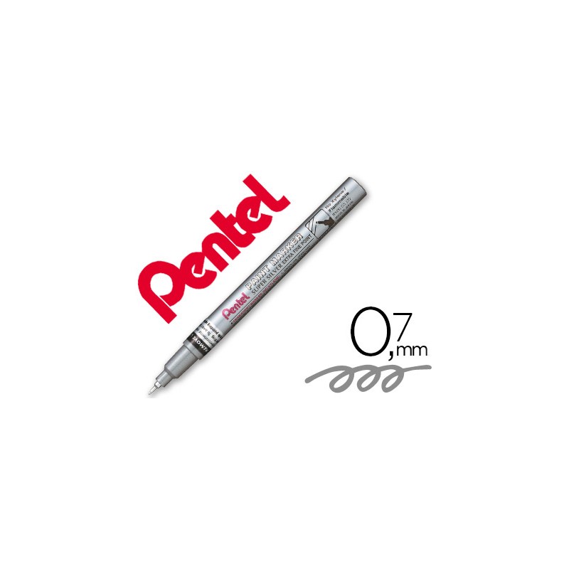 Marcador pentel permanente...