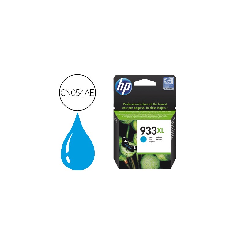 Tinteiro hp 933 xl cian...