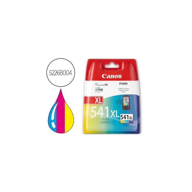 Tinteiro canon cl-541xl cor...