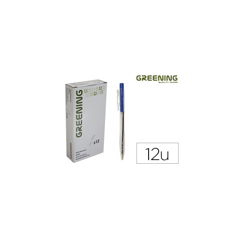Esferografica greening azul...