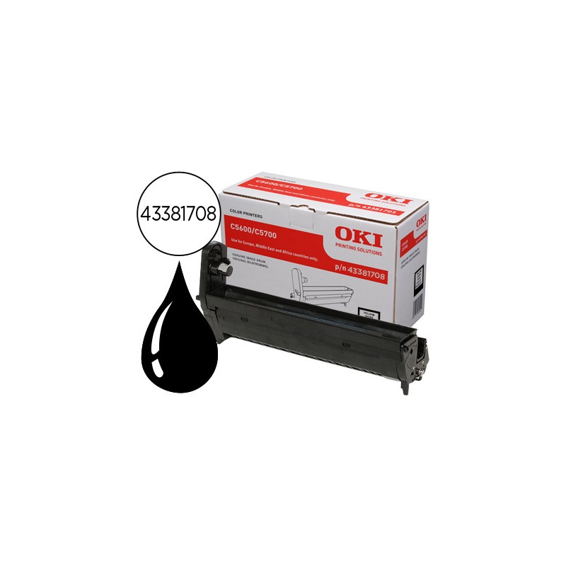 Tambor oki c5600/5700 preto...