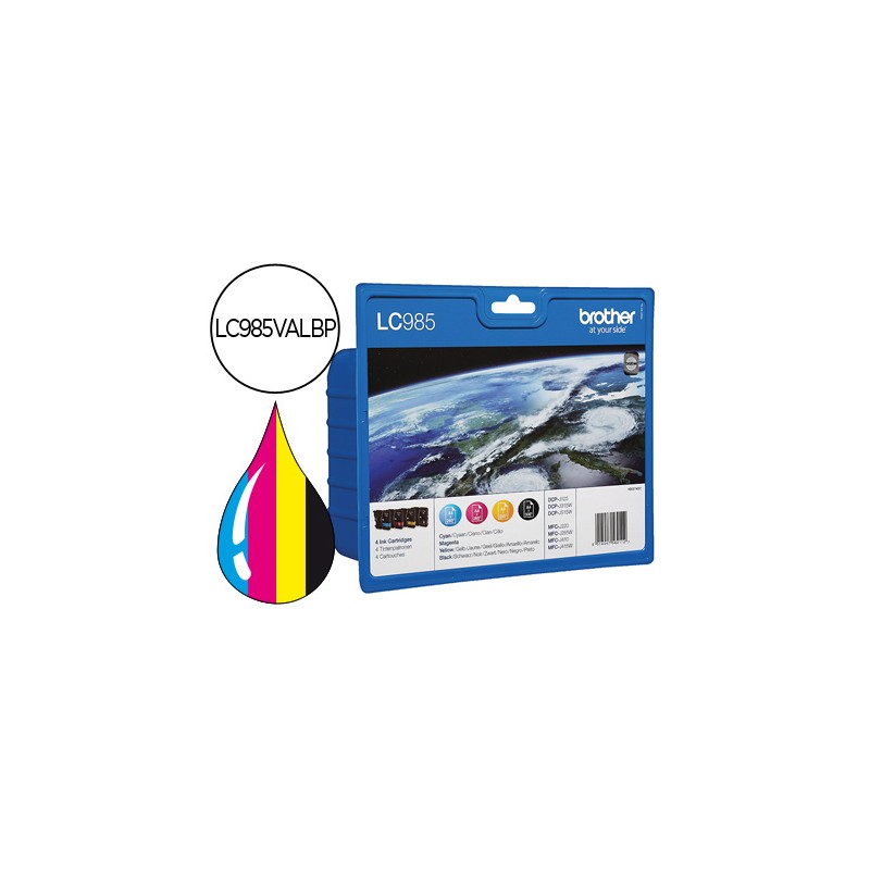 Tinteiro brother lc-985val...
