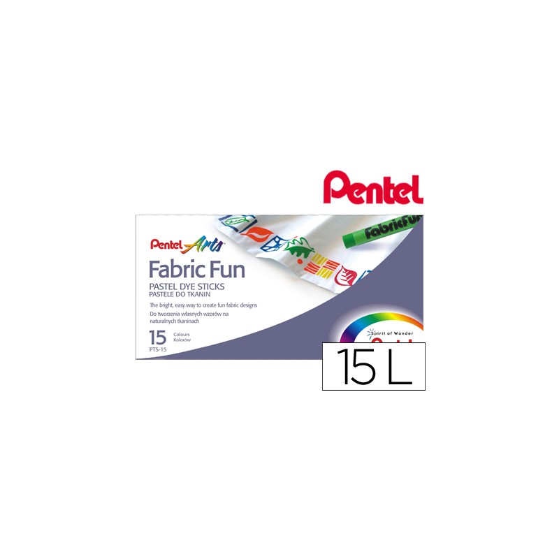Pastel oleo pentel pts-15...