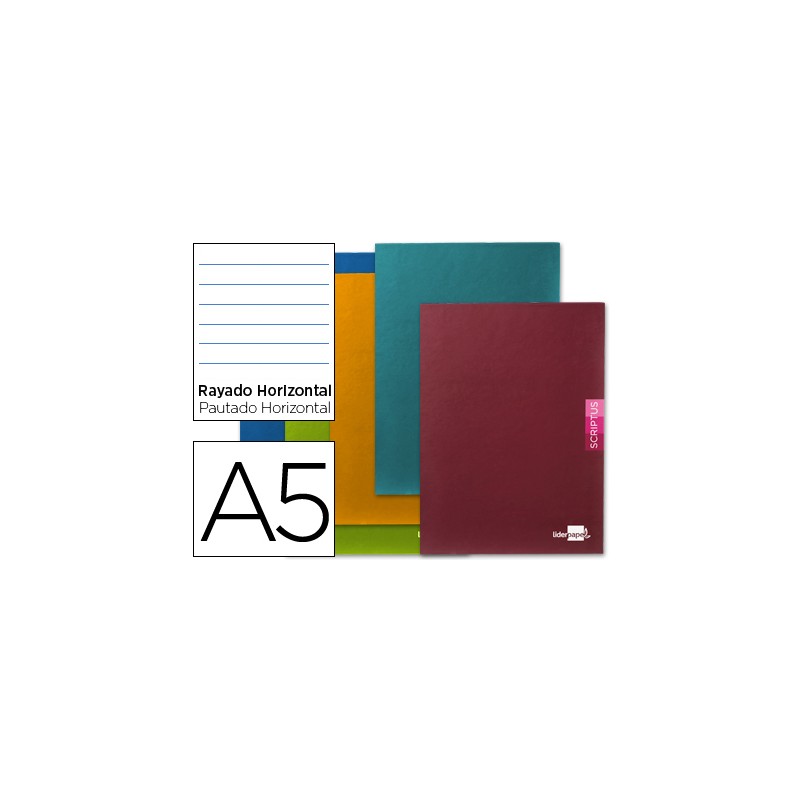 Caderno agrafado liderpapel...