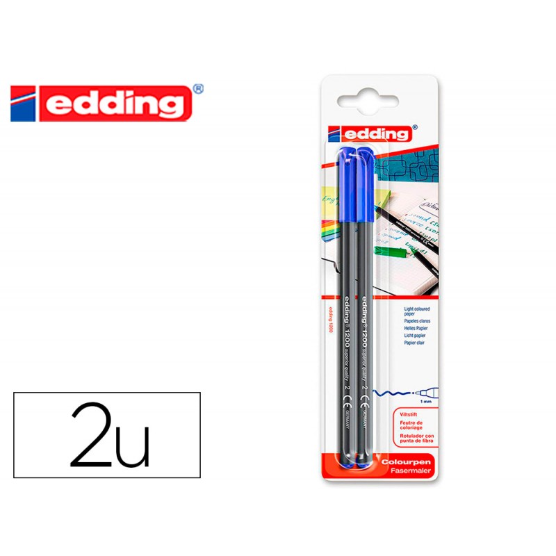 Marcador edding 1200 ponta...