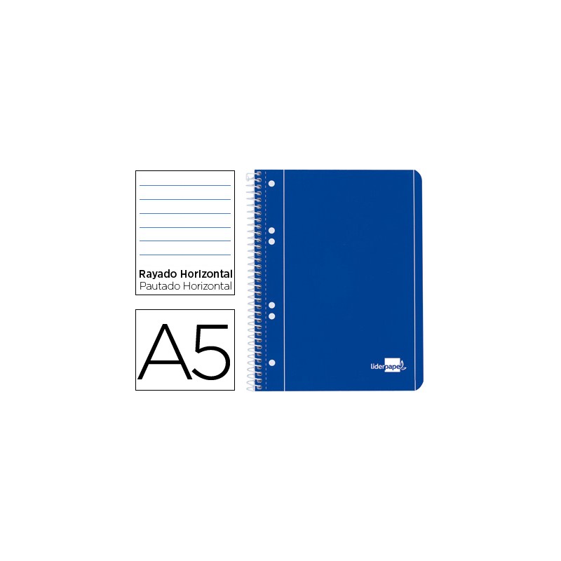 Caderno espiral liderpapel...