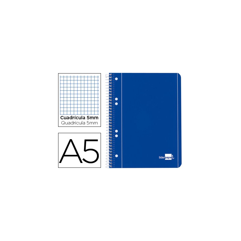 Caderno espiral liderpapel...
