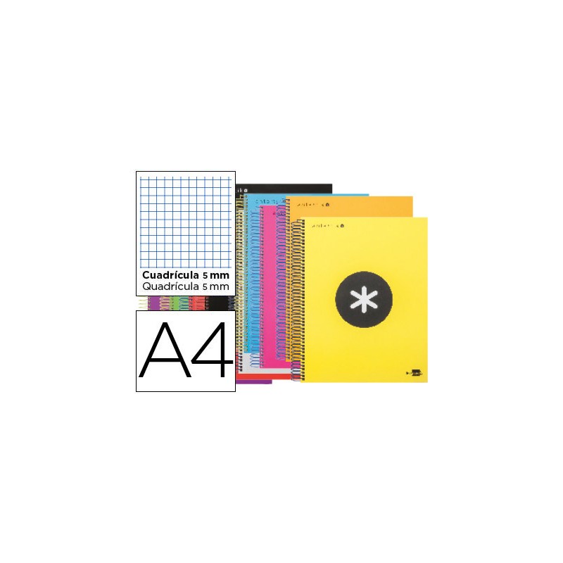 Caderno espiral din a4...