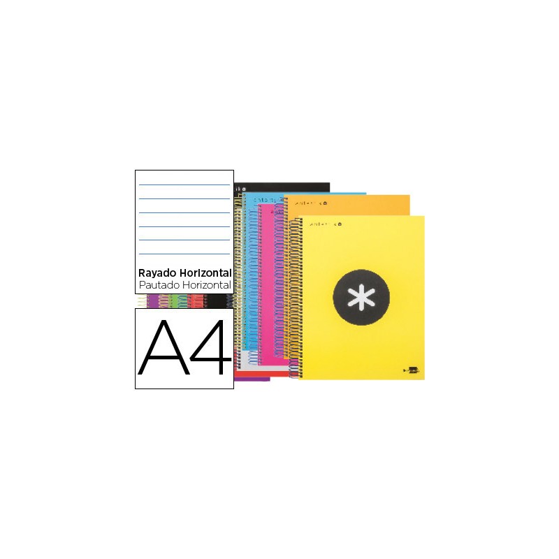 Caderno espiral din a4...
