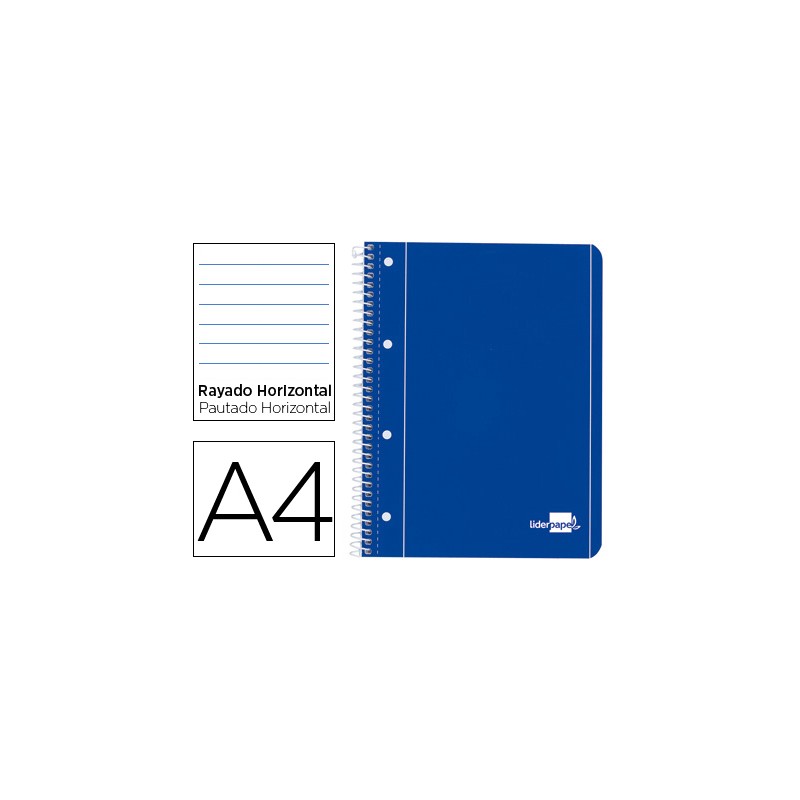 Caderno espiral liderpapel...