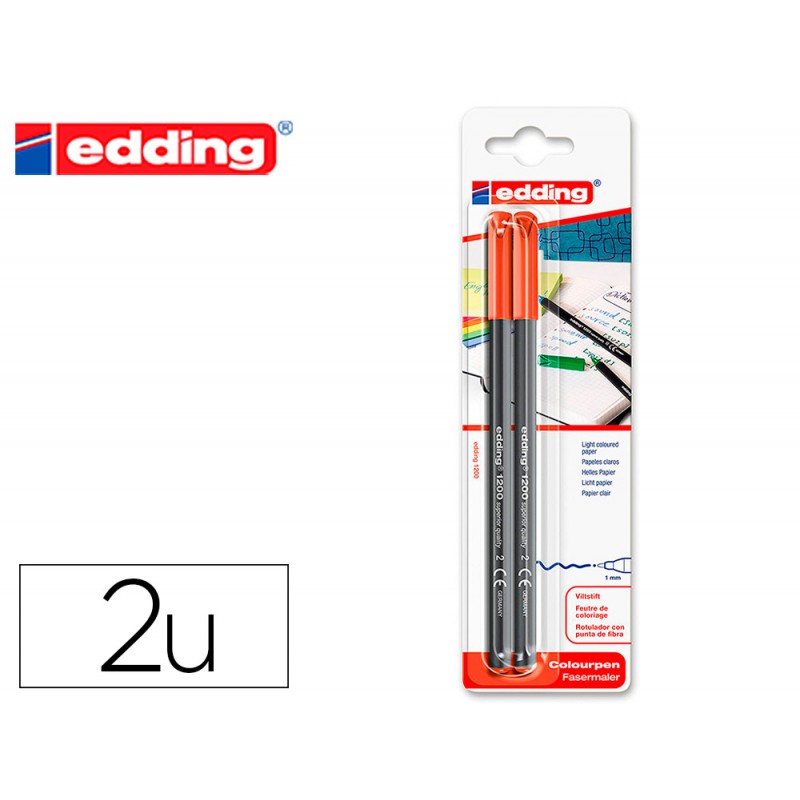 Marcador edding 1200 ponta...