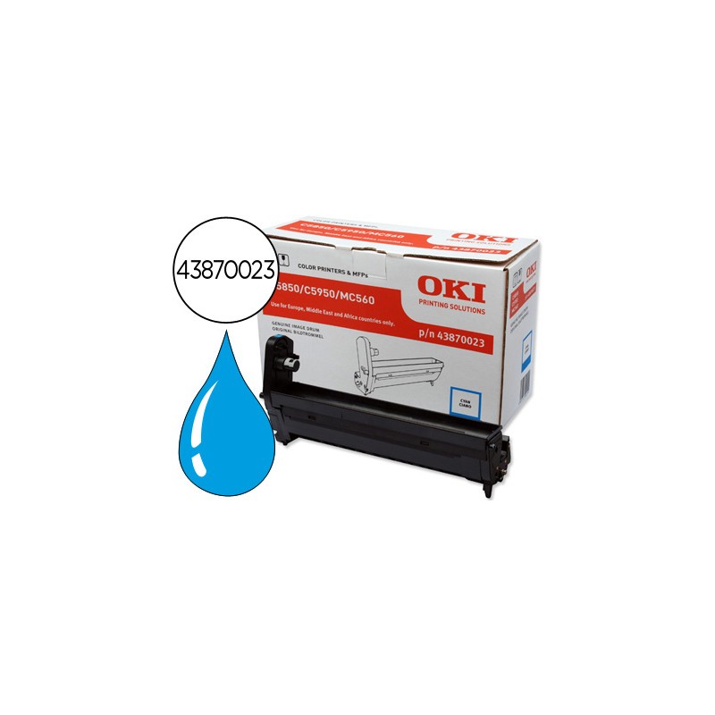 Tambor oki c5850/5950 cian...