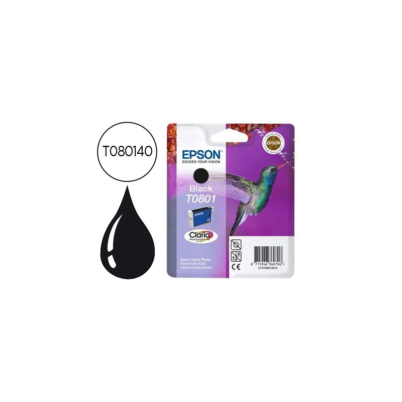 Tinteiro epson t080140 preto