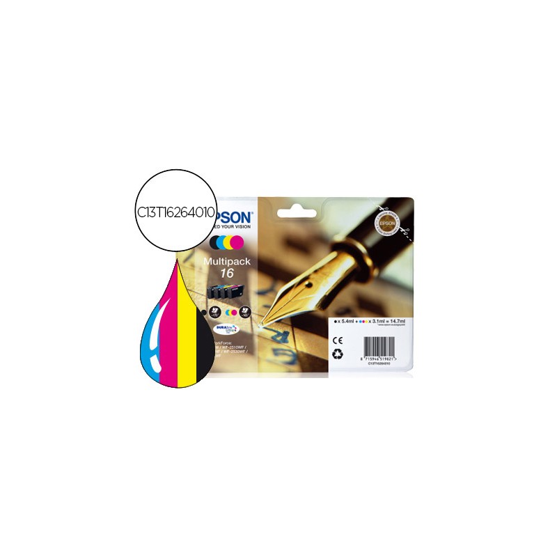Tinteiro epson 16 multipack...