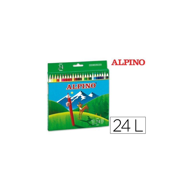 Lápis de cor alpino 24...