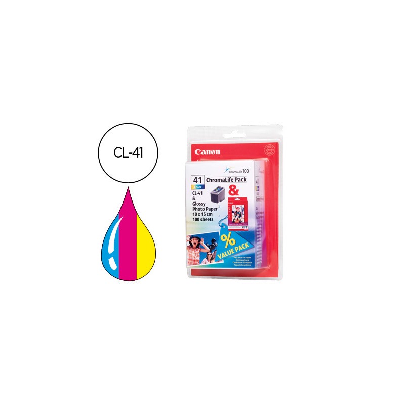 Tinteiro canon cl-41 tricolor