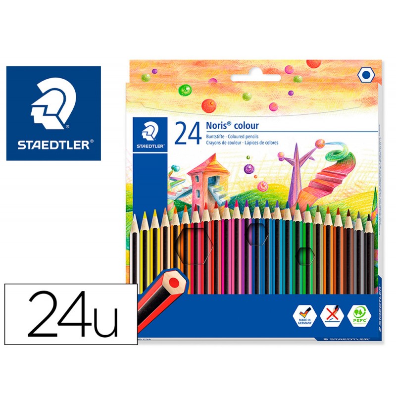 Lapis de cor staedtler...