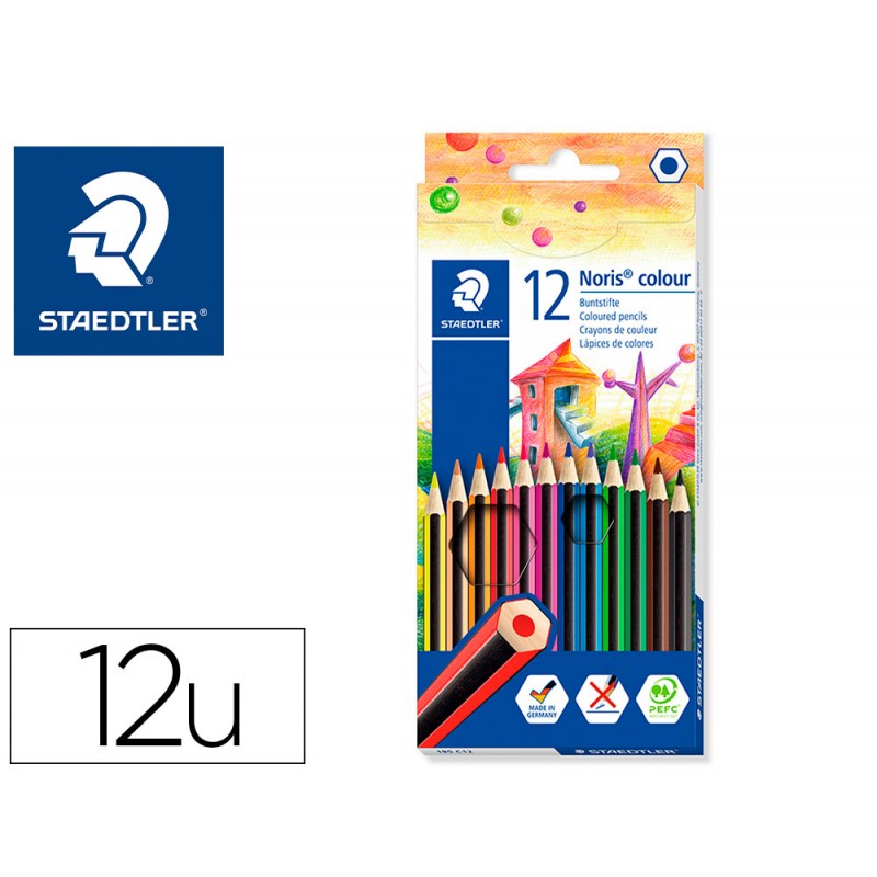 Lapis de cor staedtler...