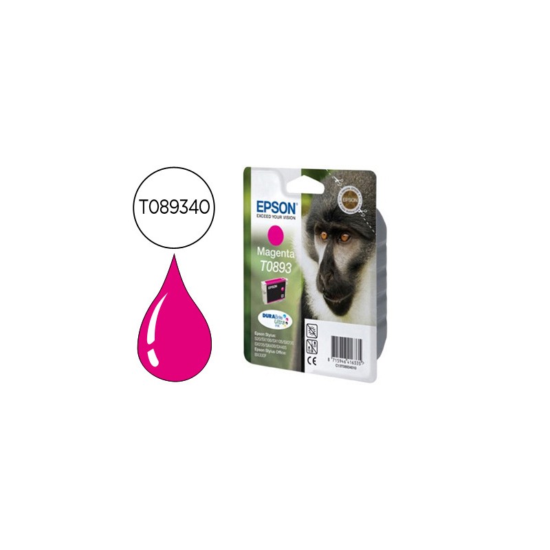 Tinteiro epson t089340 magenta