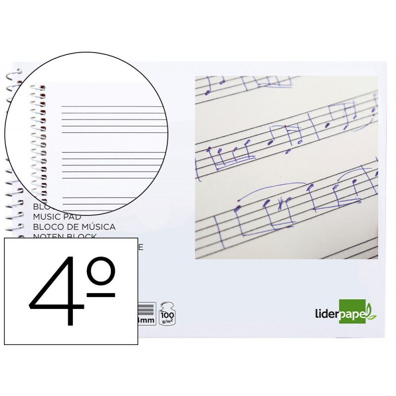 Bloco de musica liderpapel...