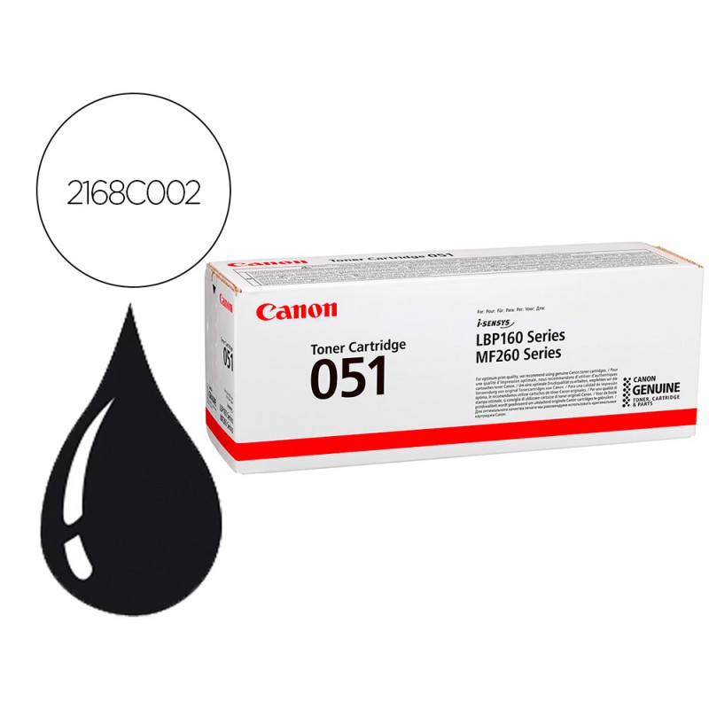 Toner canon 051 1700p...