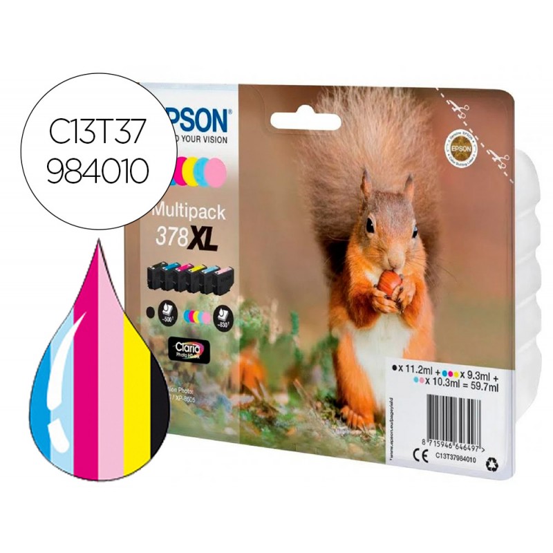 Tinteiro epson 378 xl...
