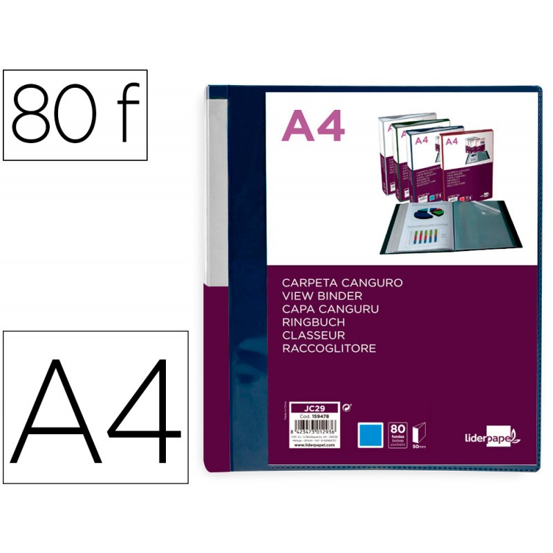 Pasta canguru liderpapel 80...