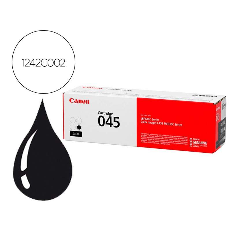 Toner canon 045bk mf631...