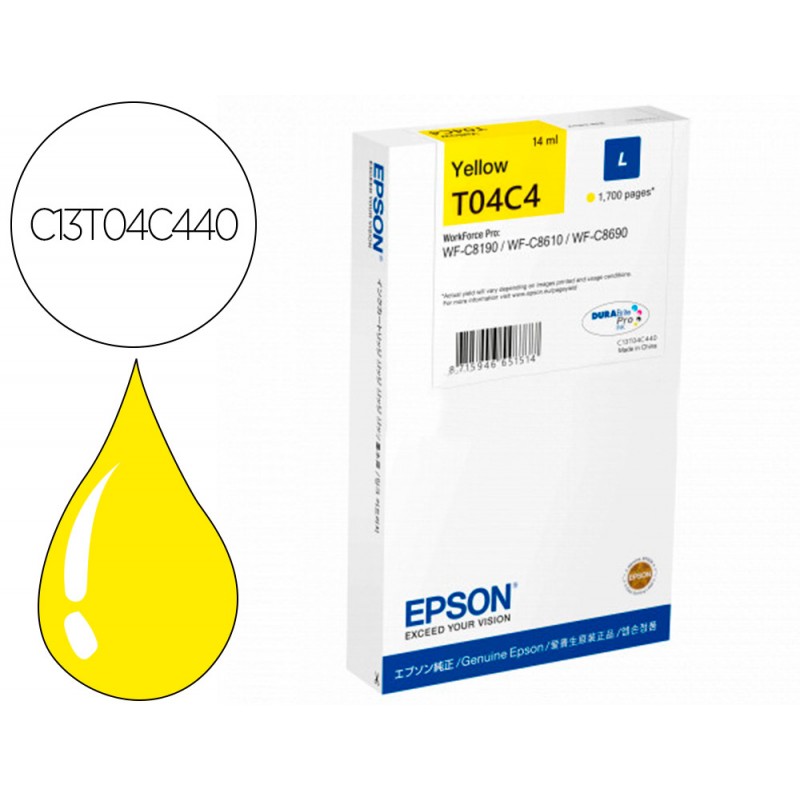 Tinteiro epson t04c4...