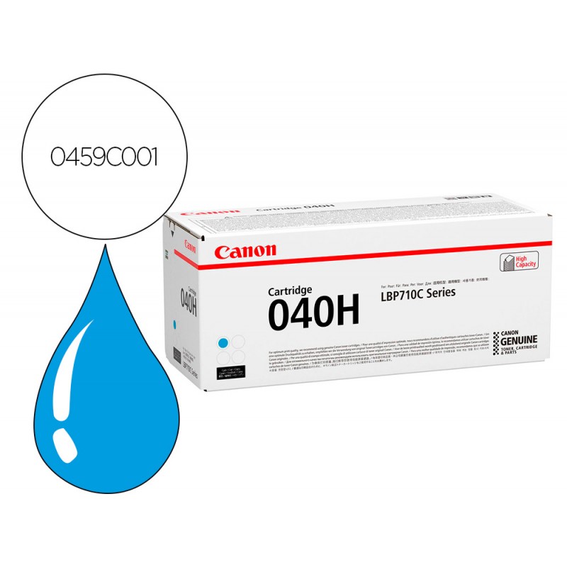Toner canon 040hc alta...