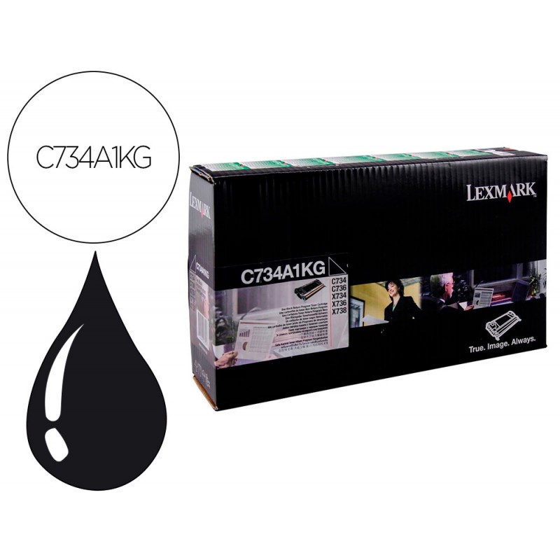 Toner laser lexmark c734...