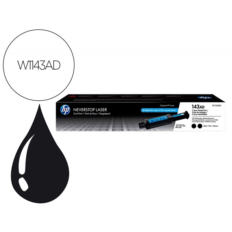 Toner hp 143ad preto 2500...