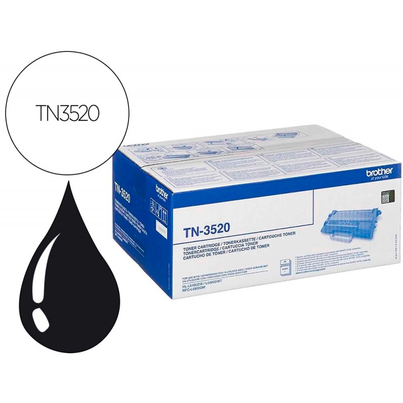 Toner brother hll6400dw...