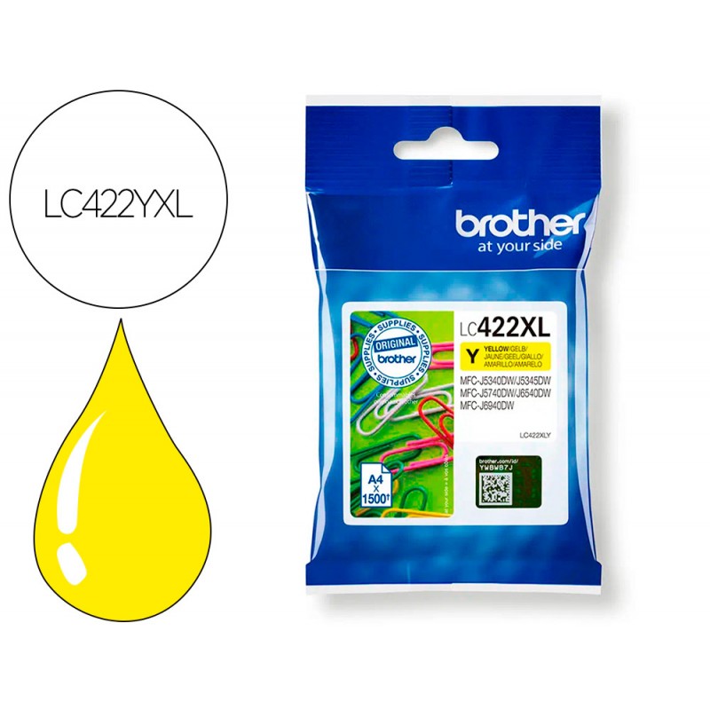 Tinteiro brother lc-422xly...